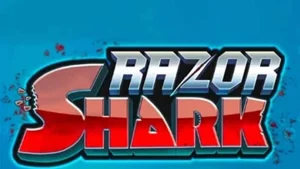 Tampilan visual slot Razor Shark dengan tema hiu predator bawah laut